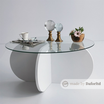 Table basse Bubble  en verre