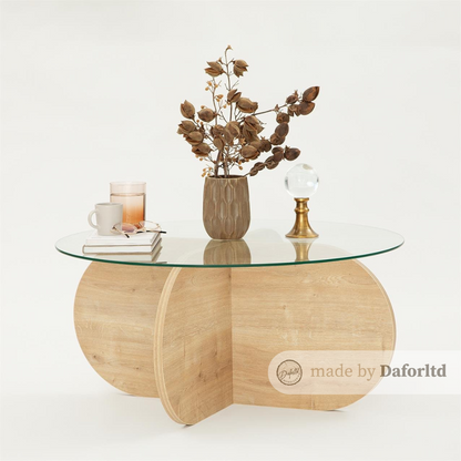 Table basse Bubble  en verre