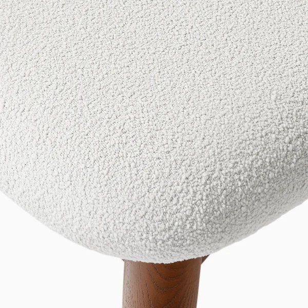CHANG, Chaise de salle à manger moderne en bois massif