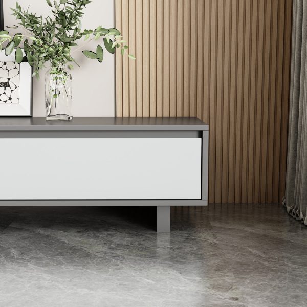 Meuble TV moderne extensible en bois
