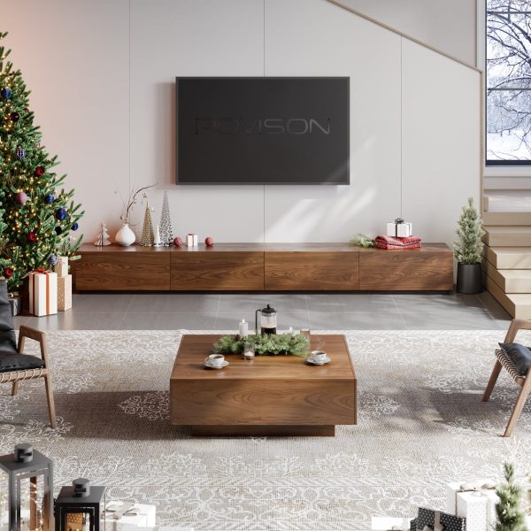 Ensemble de salon, Meuble TV avec table basse